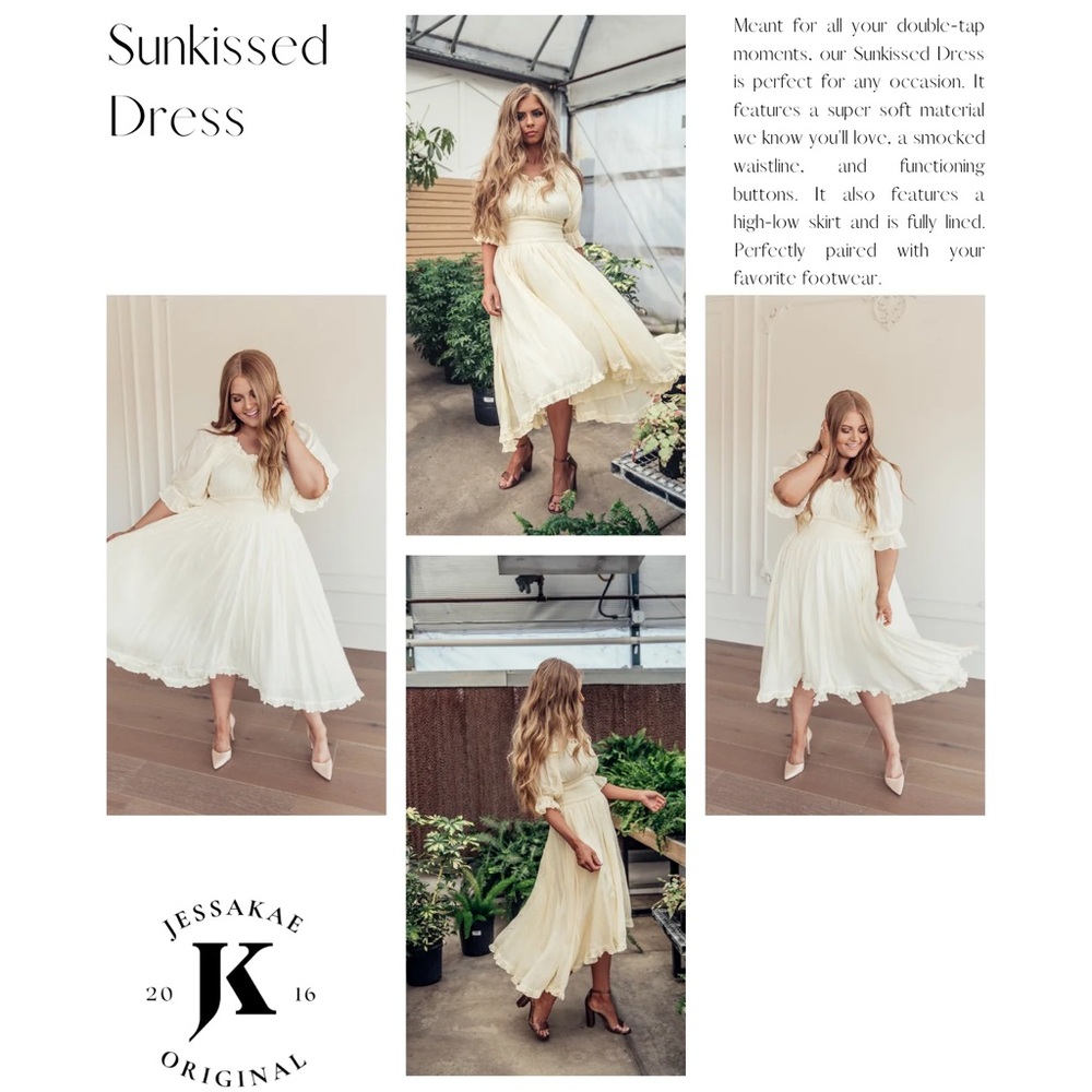 Jessakae Tan Sunkissed Dress NWT Size X-Small